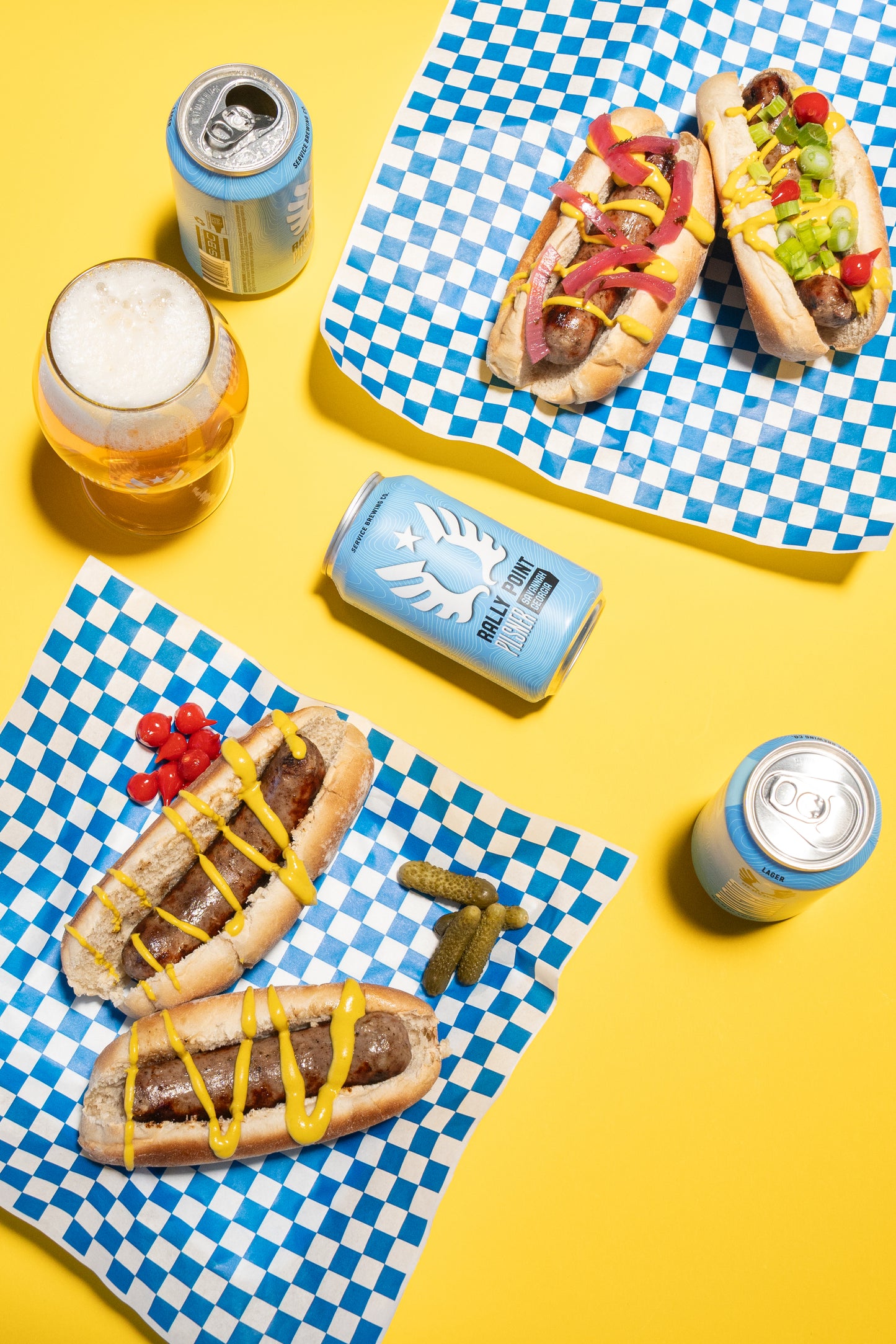 Rodeo Rally Point Beer Brats (Service Brewing Collab)
